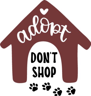 Adopt Don't Shop Design