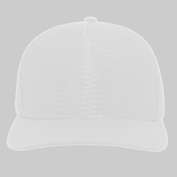 5-Panel Mesh Overlay Trucker Snapback