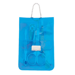 Translucent Five-Piece Manicure Pouch