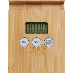 Home & Table Bamboo Timer & Stand