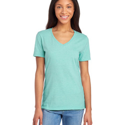 Ladies' Premium Blend V-Neck T-Shirt