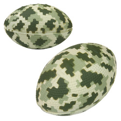 Digi Camo Football Shape Stress Ball