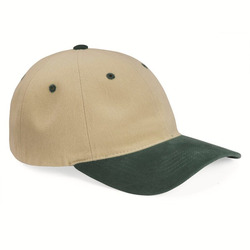 Heavy Brushed Twill Unstructured Cap