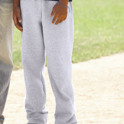 Youth Powerblend® Open-Bottom Sweatpants with Pockets