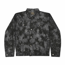 Unisex Tie-Dyed Denim Jacket