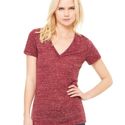 Women’s Jersey Deep V-Neck Tee
