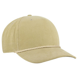 OTTO CAP 5 Panel Mid Profile Corduroy Baseball Cap