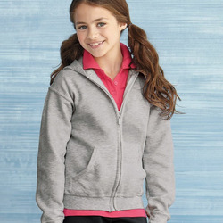 Youth Heavy Blend™ Full-Zip Hooded Sweatshirt