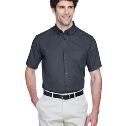 Men's Optimum Short Sleeve Twill Dress Shirt