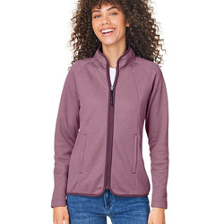 Women's Venture Heathered Stripe Full-Zip