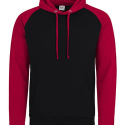 Unisex Baseball Hooded Sweatshirt