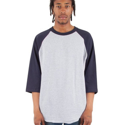 Unisex Three-Quarter Sleeve Raglan T-Shirt