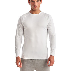 Unisex Panelled Long Sleeve Tech T-Shirt