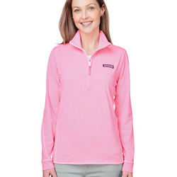 Women's Microstripe Sankaty Half-Zip Pullover