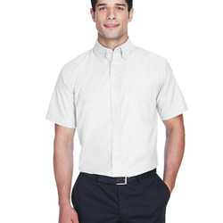 Men's Oxford Short Sleeve with Stain-Release