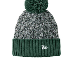 Marled Knit Pom Beanie