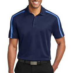 Port Authority Silk Touch™ Performance Colorblock Stripe Polo