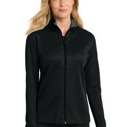 PA Ladies Vertical Texture Full Zip Jacket