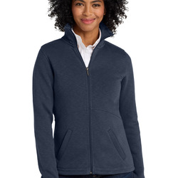 Ladies Slub Fleece Full Zip Jacket