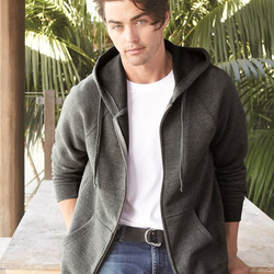 Unisex Special Blend Raglan Full-Zip Hooded Sweatshirt