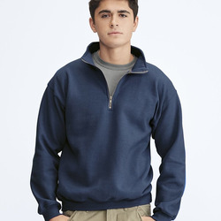 Unisex Garment-Dyed Quarter-Zip Sweatshirt