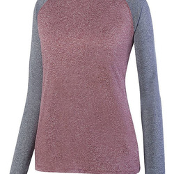 Women's Kinergy Two Color Long Sleeve Raglan T-Shirt