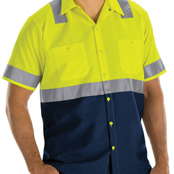 Men's Tall Enhanced & Hi-Visibility Work Shirt