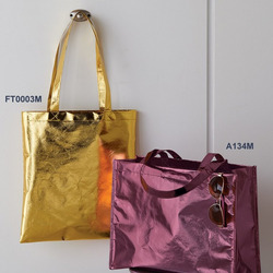 Metallic Large Tote