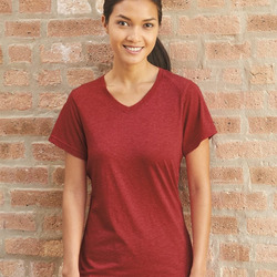 Women’s Triblend Performance V-Neck Short Sleeve T-Shirt