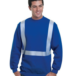 Men's USA-Made Hi-Visibility Crewneck Sweatshirt