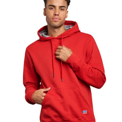 Unisex Cotton Rich Fleece Hooded Sweatshirt