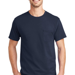 Hanes Tagless ® 100% Cotton T Shirt with Pocket