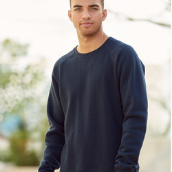 Men's Ripple Fleece Raglan Crewneck Sweatshirt