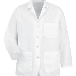 Unisex Lapel Counter Coat