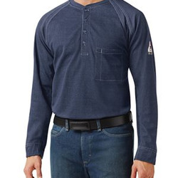 Men's Long Sleeve Henley