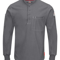Men's Tall iQ Series® Plus Long Sleeve Henley