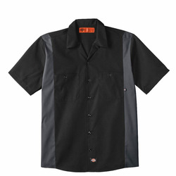 Men's Industrial Colorblocked Short Sleeve Shirt