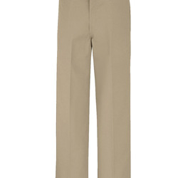 Men's Odd Sizes Industrial Flat Front Comfort Waist Pants