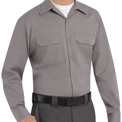 Men's Tall Utility Long Sleeve Work Shirt