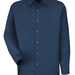 Men's Tall Specialized Pocketless Long Sleeve Work Shirt
