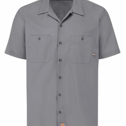 Men's Industrial Short Sleeve Work Shirt