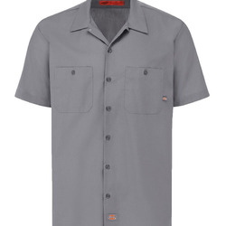 Men's Tall Industrial Short Sleeve Work Shirt