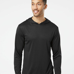 Unisex Bahama Performance Hooded Long Sleeve T-Shirt