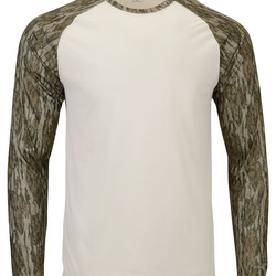 Men's Jackson Mossy Oak Colorblocked Long Sleeve T-Shirt