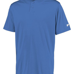 Performance Two-Button Solid Jersey