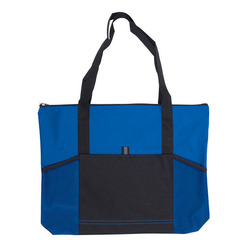 Jumbo Trade Show Tote With Front Pockets
