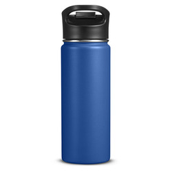 18oz Double-Wall Vacuum Bottle With Sip-Thru Top