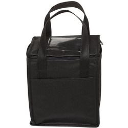 Non-Woven Cubic Lunch Bag With ID Slot